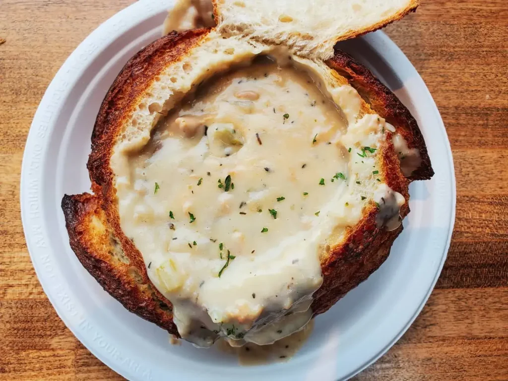The Crab Pot’s Clam Chowder in Seattle