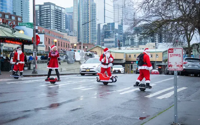 December or Christmas in Seattle - Photo by Secret Seattle