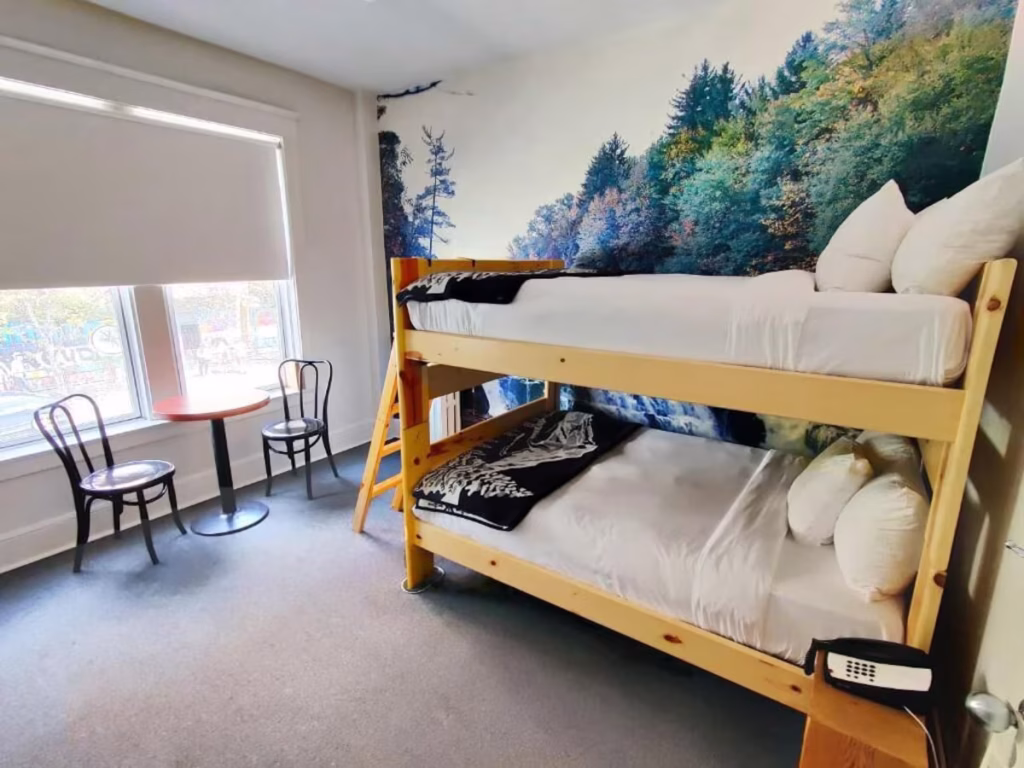 Ace Hotel Seattle Bunk Room with Shared Bathroom