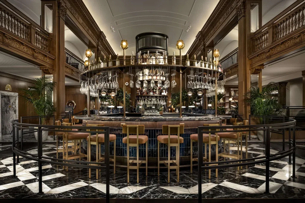Fairmont Olympic Hotel Dining Area