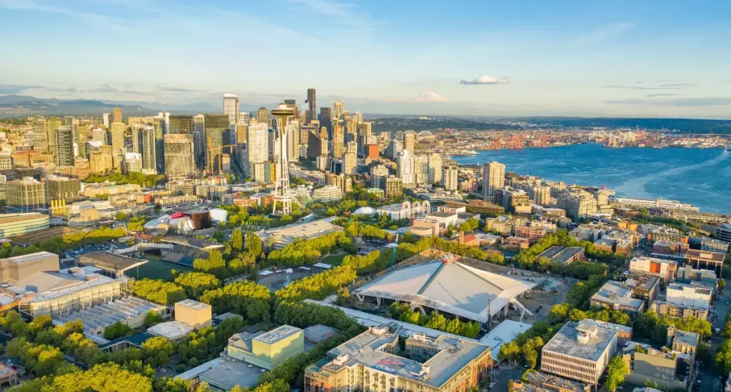 Lower Queen Anne and Seattle Center 
