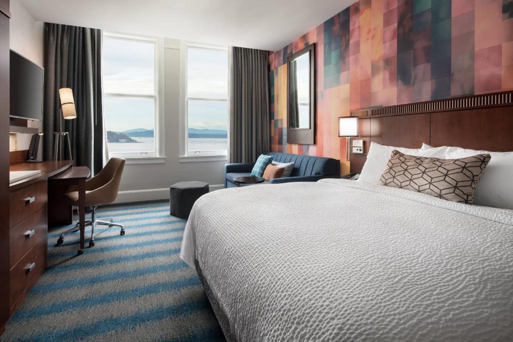 Courtyard by Marriott Seattle Downtown Pioneer Square Room With a View