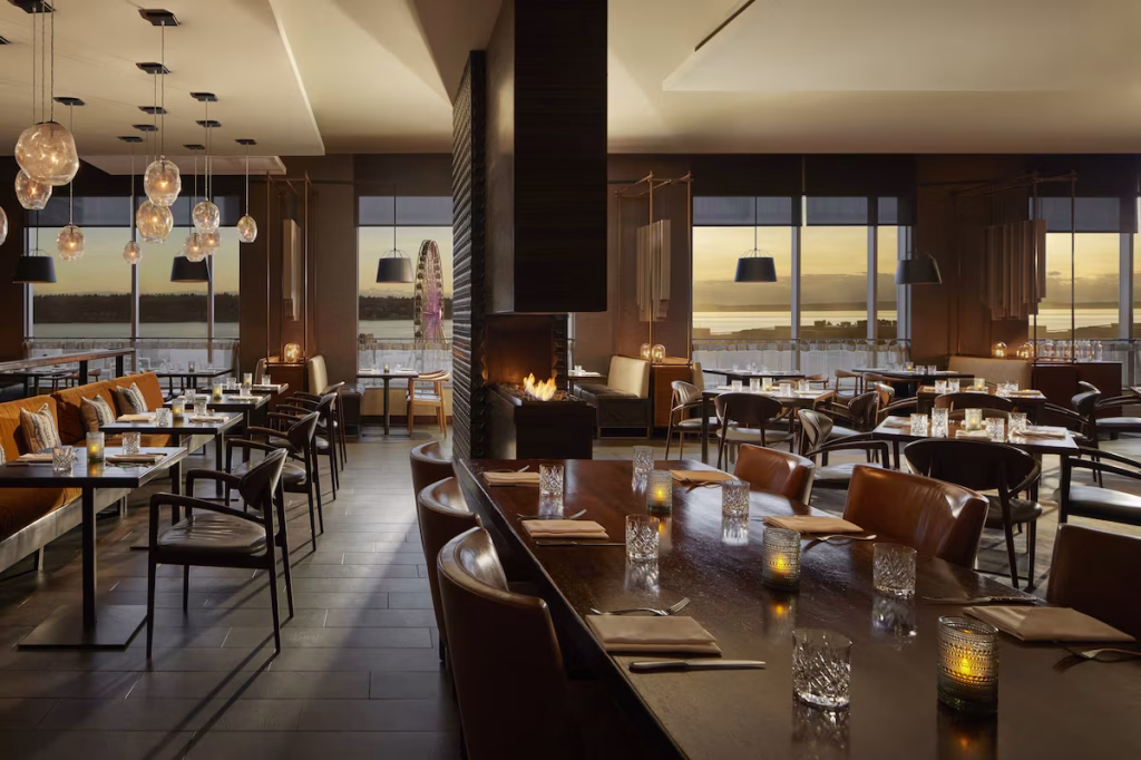 Four Seasons Hotel Seattle area for breakfast, lunch, and dinner