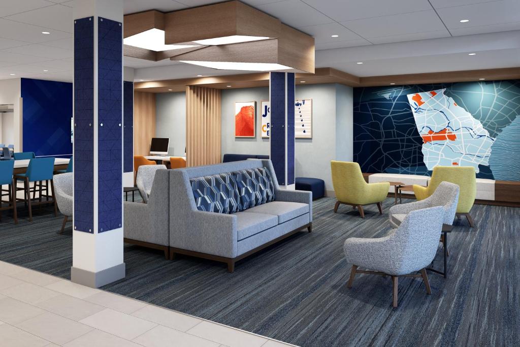 Holiday Inn Express & Suites Seattle Downtown Lobby