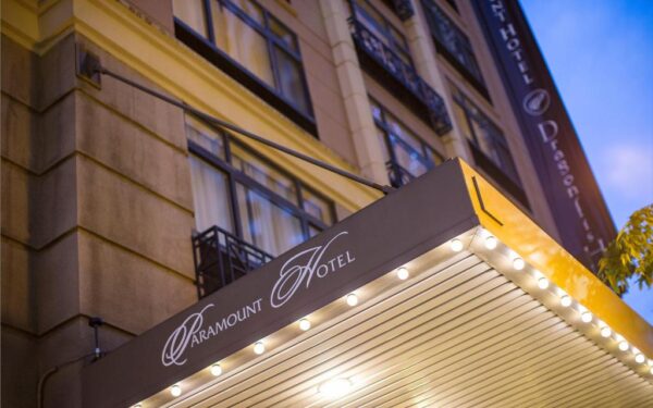 The Paramount Hotel Exterior (One of the Best Hotels Near Paramount Theatre Seattle)