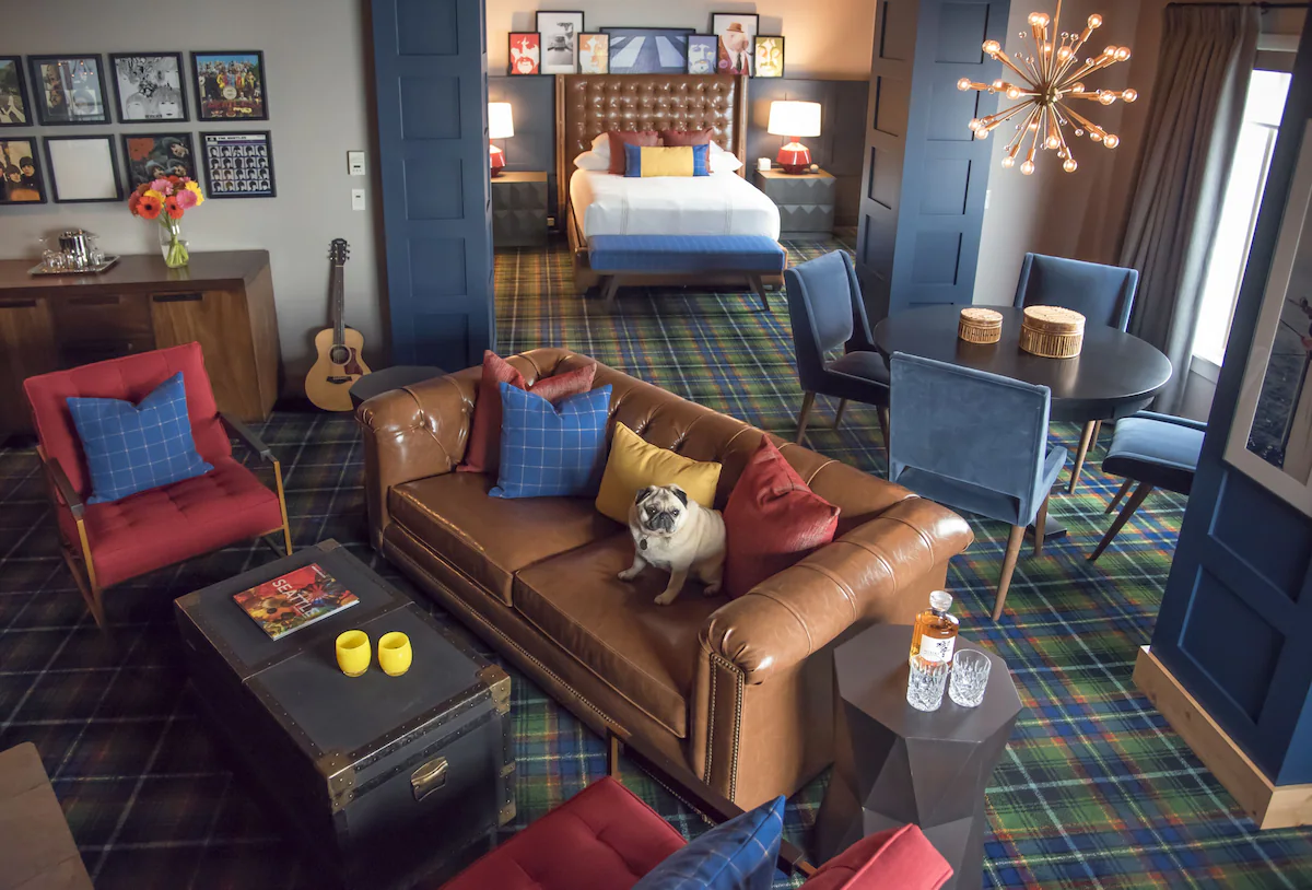 the Edgewater Hotel Seattle Beatles Suite