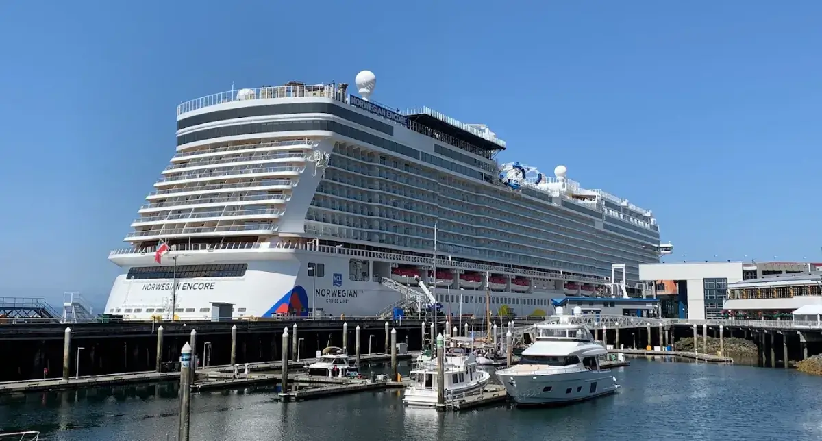 Norwegian Cruise Line at Seattle cruise port Pier 66